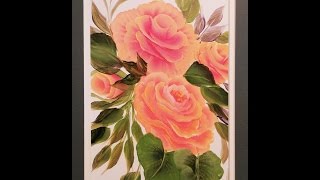 Learn to Paint - Cabbage Rose and New Rose Techniques