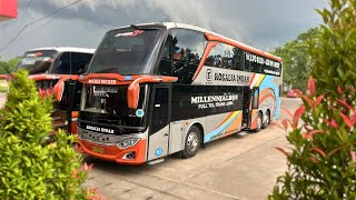 Dua Kali Servis Makan | Rosalia Indah | Poris - Jember | Double Decker 113