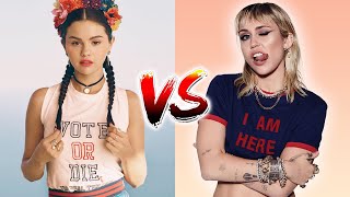 Selena Gomez VS Miley Cyrus ★ Transformation 2021 ll From Baby To Now