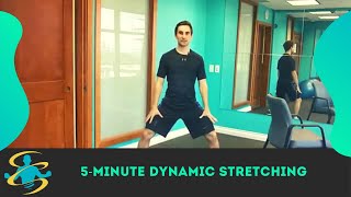 Follow Along 5-Minute Beginner Dynamic Stretching Routine (Quick & Simple!)