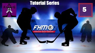 Franchise Hockey Manager 7 + Hockey Tutorials (Ep.5 - Attempting to Demystify Tactics, ARG Style)