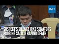 Suspect’s silence irks senators probing Salilig hazing death