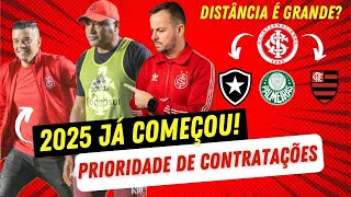 A PRIORIDADE EM CONTRATAÇÕES | 2025 JÁ COMEÇOU | SEM TERRA ARRASADA!!! A DIFERENÇA É GRANDE