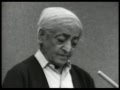 On the relationship between thought and consciousness | J. Krishnamurti