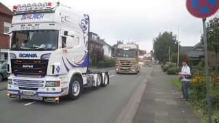 Truck Treff Kaunitz 8.8.2015 Convoy ca 35 - 40 Trucks