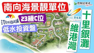 【碧陶居地產·大灣區頻道】碧桂園 · 十里銀灘維港灣 23棟C位！南向海景靚單位 -- 低水投資盤！