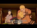 naruto brought b day cake for boruto and himawari boruto punches naruto uzumaki family moment