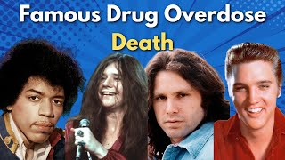Famous People who Died of a Drug Overdose | Celebrities who have died from addiction