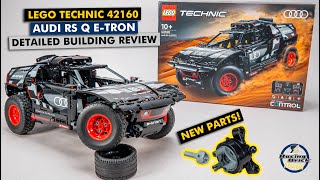 LEGO Technic 42160 Audi RS Q e-tron detailed building review