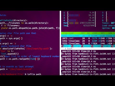 Split screen your terminal using gnu screen Split screen your terminal using gnu screen