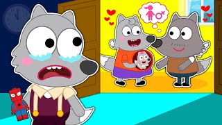 Pica, Please Don't Leave Home! Good Manners for Kids  | Kids Stories About Wolf Pica Family