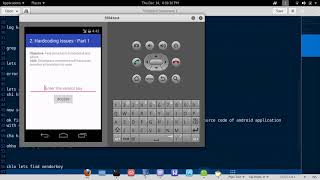 Android vulnerable app Diva solution