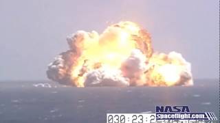 Sea Launch Zenit 3SL Failure - NSS-8 - Multi-view Footage (Previously unseen)