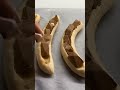 banana chocolate baking mesmerising yummy youtubeshorts