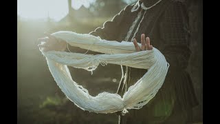 The craft of yarn dyeing. Countryside.lt