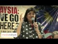 ambiga sreenevasan when u attack macc u0026 bank negara u are compromising the financial system