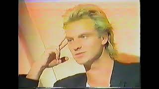 Sting - Harty  Show 03/1983