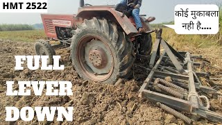 Day-1 || Cultivating with Hmt 2522  || Work as Diesel Saver ||