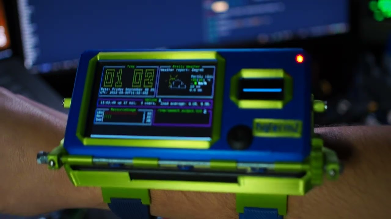 Cyberdeck Demo Youtube