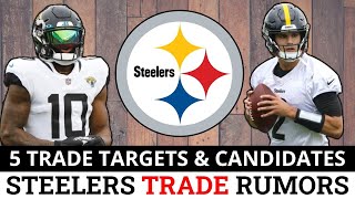 Steelers Trade Rumors: 5 Trade Targets & Candidates Ft. Mason Rudolph And Laviska Shenault