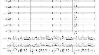 Excerpt from Departures: Double Concerto for Trombone, Piano, \u0026 Orchestra (I)