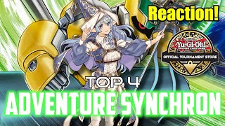 Yu-Gi-Oh! OTS Top 4 Adventure Synchron deck profile POST DUNE REACTION! 😀