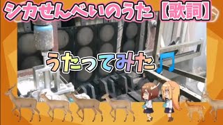 シカせんべいのうた【歌詞】歌ってみた