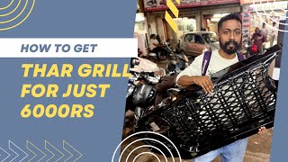 How to get Thar Grill for Cheap price #thar #mahindra #rubicon #2025