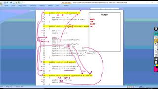 Ch 5 Trace Code Methods with return review problem