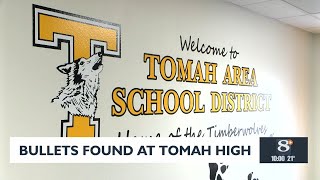 Bullets found at Tomah High