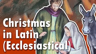 The Christmas story told in easy Latin with illustrations [ECCLESIASTICAL]