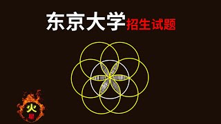 东京大学招生试题，求出阴影面积？