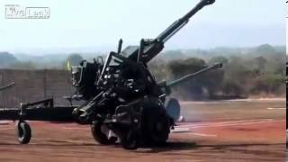 Don't laugh. This is the Bofors Gun!