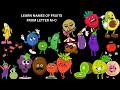 LEARN NAMES OF FRUITS FROM LETTER M-O | LEARNING SERIES #kidsvideo #facts