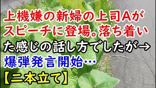 【不幸な結婚式】上機嫌の新婦の上司Aがスピーチに登場。落ち着いた感じの話し方でしたが→爆弾発言開始…【痛快・スカッとジャパン】