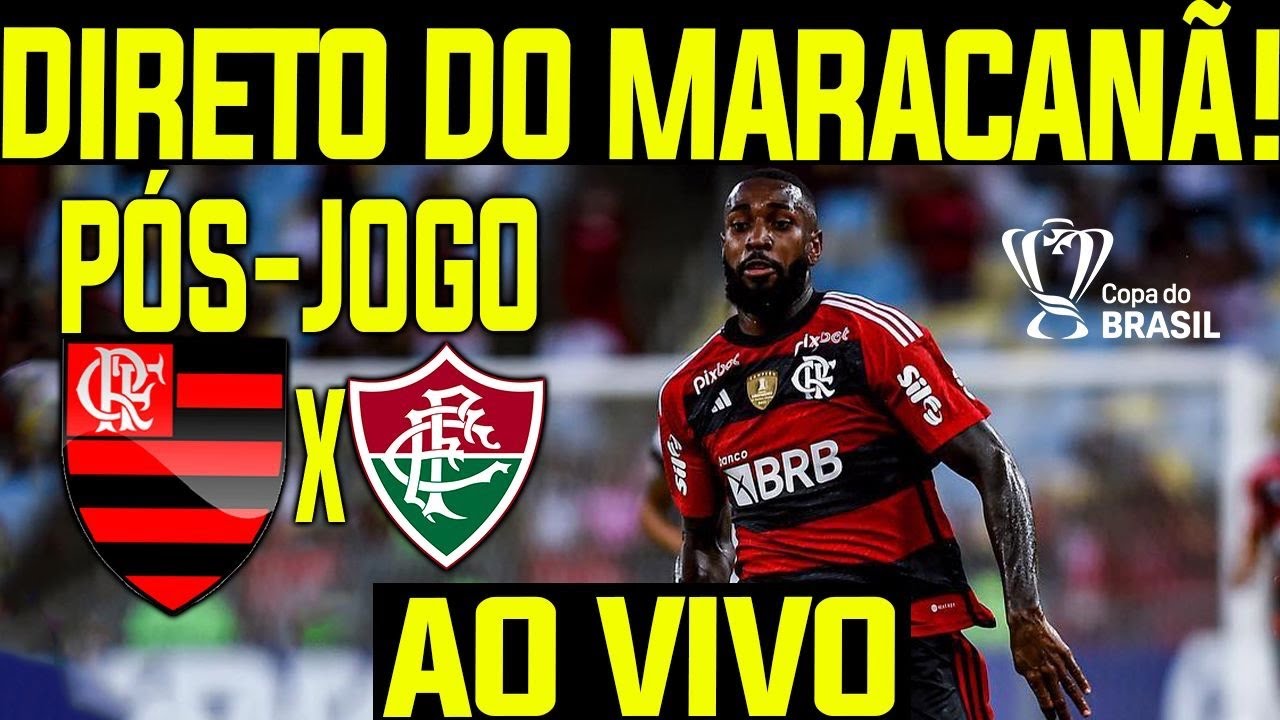 DIRETO DO MARACAÑA - FLAMENGO X FLUMINENSE-PÓS - JOGO - OITAVAS DE ...