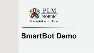 Teamcenter PLM SmartBot Demo