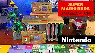 Super Mario Bros Game & Watch, unboxing, setup and review!