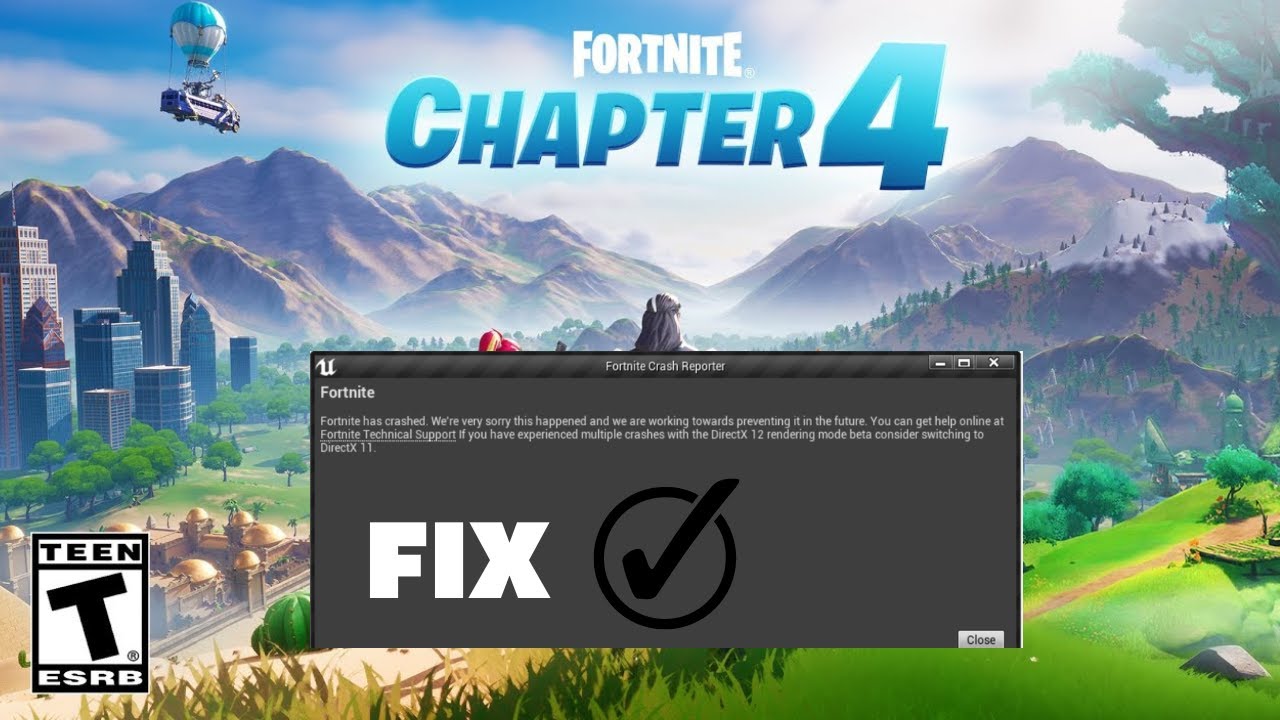 Fortnite Crashing FIXED (Solutions To Fix Fortnite Chapter 4 Crashing ...