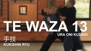 Taijutsu: Ura Oni Kudaki, Te Waza 裏鬼砕 Inside demon crush from the Kukishin Ryu