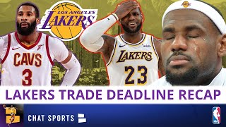 LA Lakers NBA Trade Deadline Recap: LeBron James Injury, No Kyle Lowry Trade, Buyout Market Options