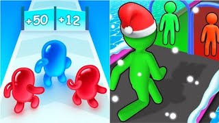 Giant  rush 3d vs Join blod Class  3dAll🫐🍅🍅 Levels  Mobile Gaming Hyper-Casual Games Crowd Run Games