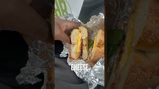 Tried the best bacon egg and cheese in Maryland #youtubeshorts #viral #youtube #food