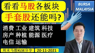 KS看股- 周末马股KLSE分享 - 20-11-2021 - 看看马股各板块 ! 手套股还能吗?  消费 工业 建筑 科技 房产 种植 能源 医疗 电信 运输