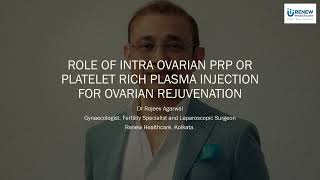 Intra Ovarian PRP or Platelet Rich Plasma for Ovarian Rejuvenation