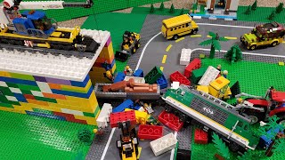 Lego Train Crashes #7