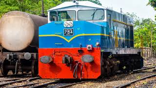 BANGADENIYA EXPRESS TRAIN AT KOCHCHIKADE RAILWAY BRIDGE 😍💪❤