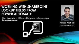 How to create a SharePoint list item with lookup field using Power Automate (MS Flow)