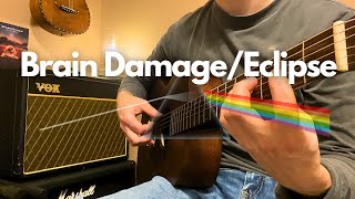 Brain Damage \u0026 Eclipse (Pink Floyd) | Fingerstyle Guitar