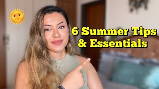 6 Summer Essentials + Tips for Healthy Skin | Summer Skincare Tips for Combo-Oily Acne Prone Skin